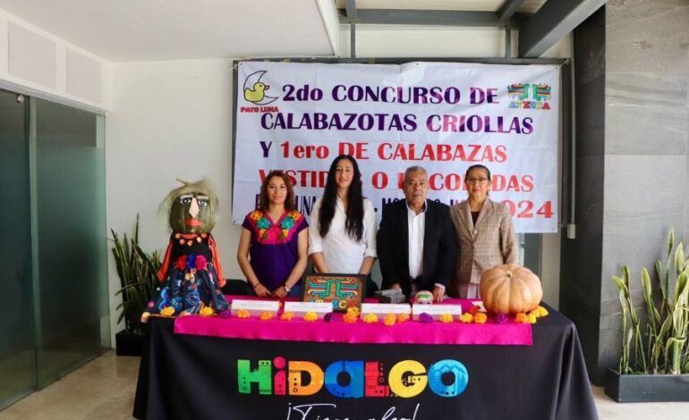 Realizarán, en Molango, Segundo Concurso de Calabazotas Criollas