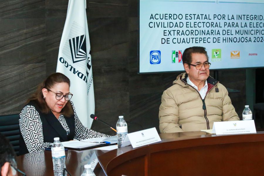 Autoridades Electorales atestiguan Acuerdo por la Integridad y Civilidad Electoral para Elección Cuautepec 2024