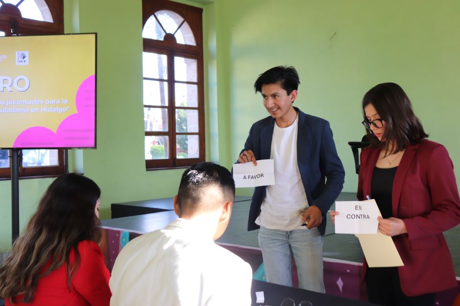 Instituto de la Juventud Realizó Foro de Opinión y Debate Político