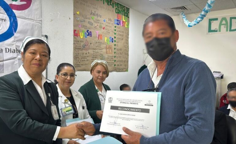 Realiza IMSS Hidalgo Acciones Para Fomentar Bienestar en Pacientes de Centros de Atención a la Diabetes