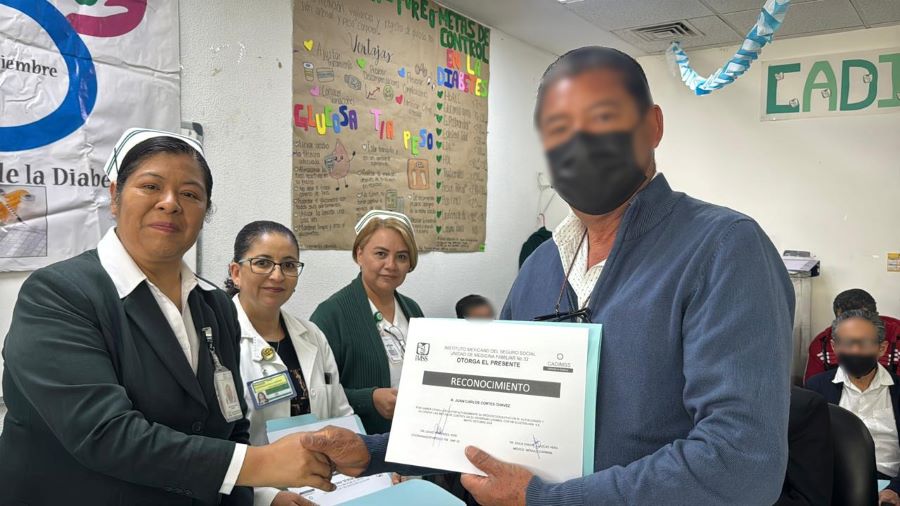 Realiza IMSS Hidalgo Acciones Para Fomentar Bienestar en Pacientes de Centros de Atención a la Diabetes