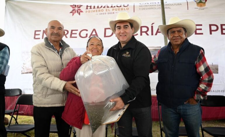 Impulsa Saderh, acuacultura en Hidalgo