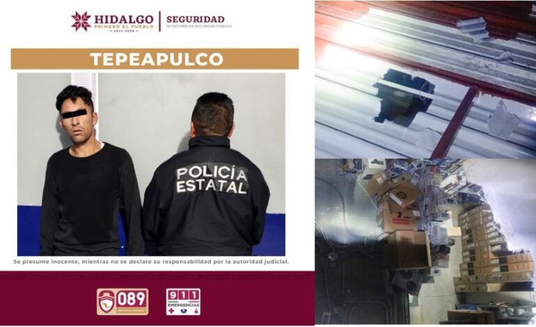 Policía Estatal Frustra Robo a Tienda Departamental