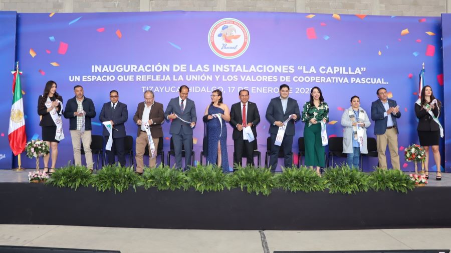 Inauguran en Hidalgo el Centro de Almacenaje y Distribución de la Cooperativa Pascual Boing